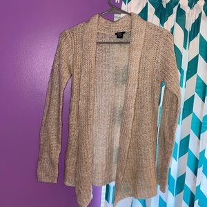 Tan/cream sweater